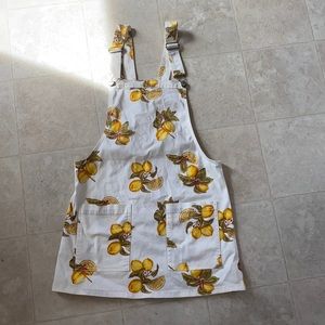 Lemon overall skirt